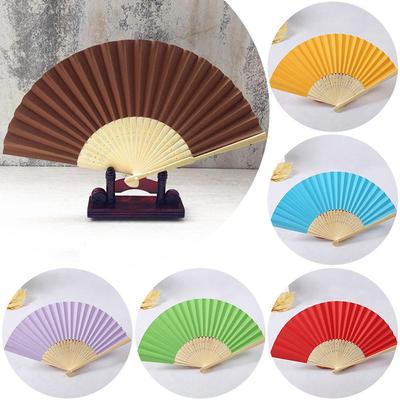 Gifts Folding Wedding Party Folding Paper Fan Hand Held Fan Dance Fan Photo Prop Tool