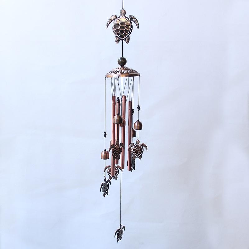 Wind Chimes Outdoor Garden Yard Bells Hanging Charm Decor Windchime Ornament Vintage Decor Owl Butterfly Ring Bell