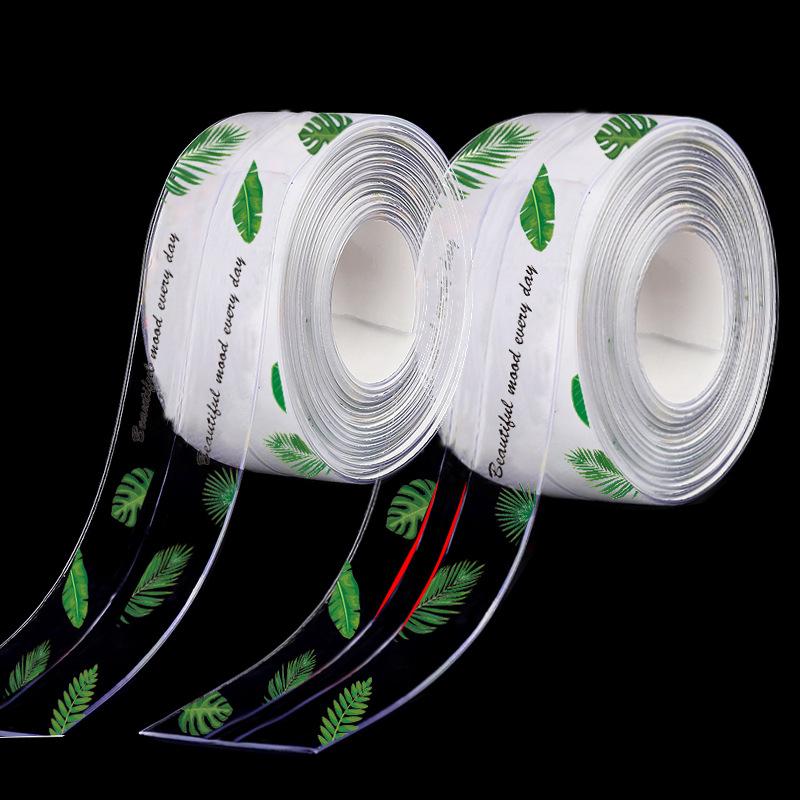 Kitchen Sink Sealing Tape Self-adhesive Waterproof Tape For Bathroom Toilet Crevice Strip Mold Proof Wall Sticker