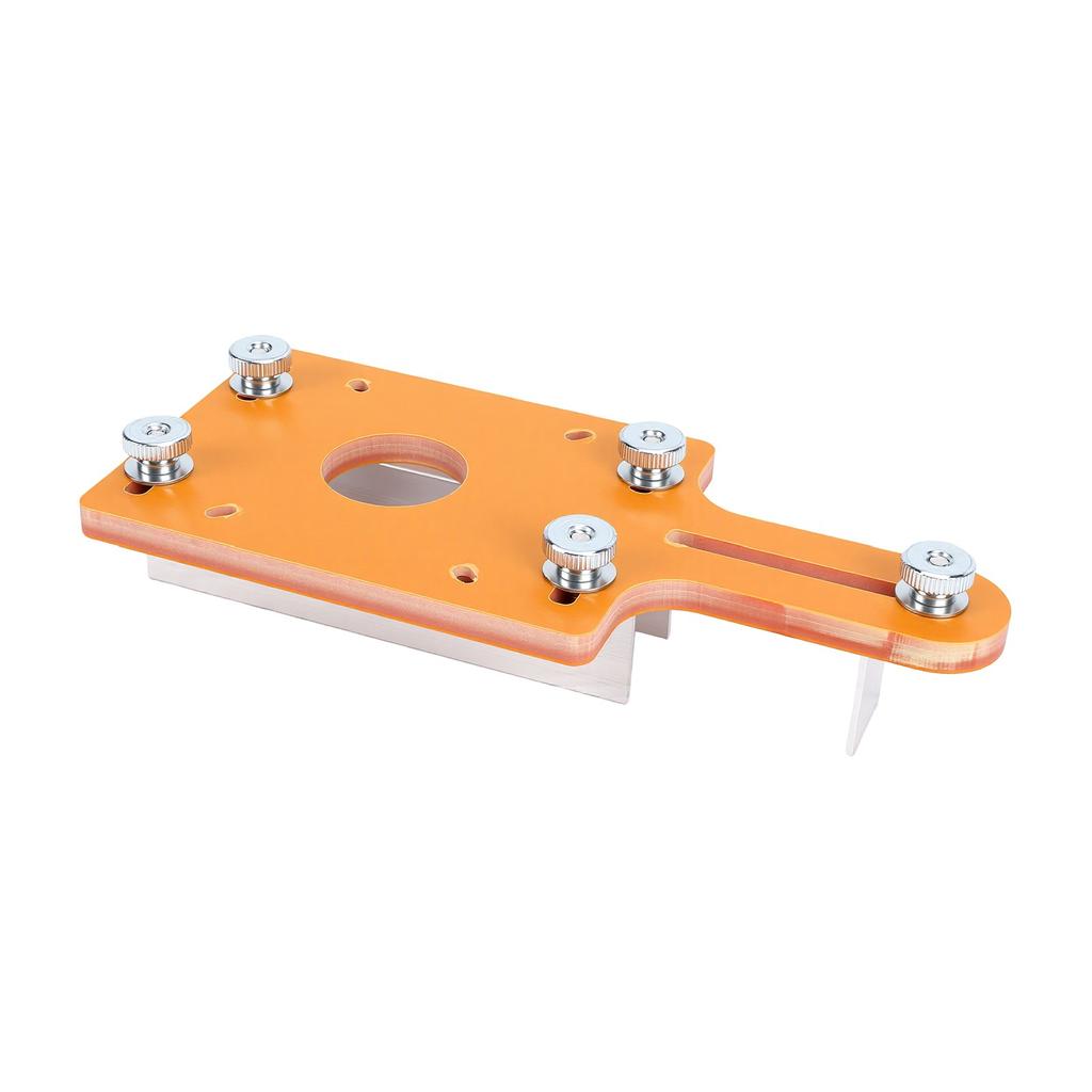 Router Jig for Slotting Wear Proof Versatile Woodworking Slotting Tool Wood Trimmer Router Base