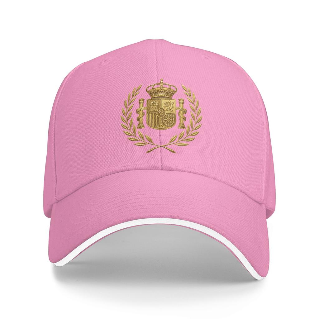 Spain Coat Of Arms Spanish Emblem Espania Sun Baseball Cap Summer Unisex Adult Design Trucker Hat Wholesale Snapback Cap
