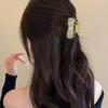 Shell Hair Claws For Women Girls Sweet Versatile Hair Clip Trendy Hair Accessories Simple Temperament Shark Clip Gifts