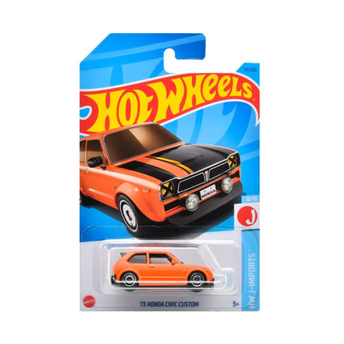 MATTEL Hot Wheels Basic Car '73 Honda Civic Custom [3 Years Old ~] HNK33