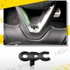 Mała Metalowa Naklejka 3D na Wnętrze Samochodu Logo OPC Naklejka z Emblematem na Kierownicę Samochodową Do Opel Astra G H J K Zafira B Corsa C D Insignia