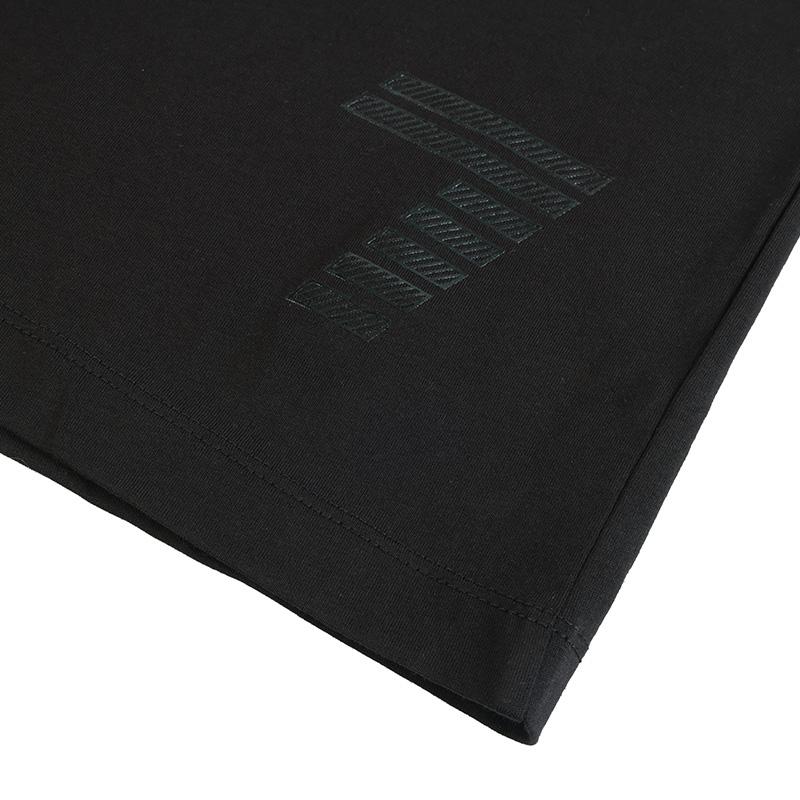 Emporio Armani Ss22 Ea7 Solid Color Round Neck Short Sleeve T-Shirt Men Tops Black 3LPT71-PJM9Z-1200
