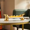 Kreative Kaninchen Dessert Platte Keramik Obst Platte Wohnzimmer Snack Candy Lagerung Tray Home Dekoration Kuchen Platte Geschirr