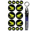 JBH4 Honda Sticker Motorcycle Parts Label Body Decoration 14 Piece Set 3D Drip Glue ProcessCBR400 CBR650R CBR1000R Pcx125