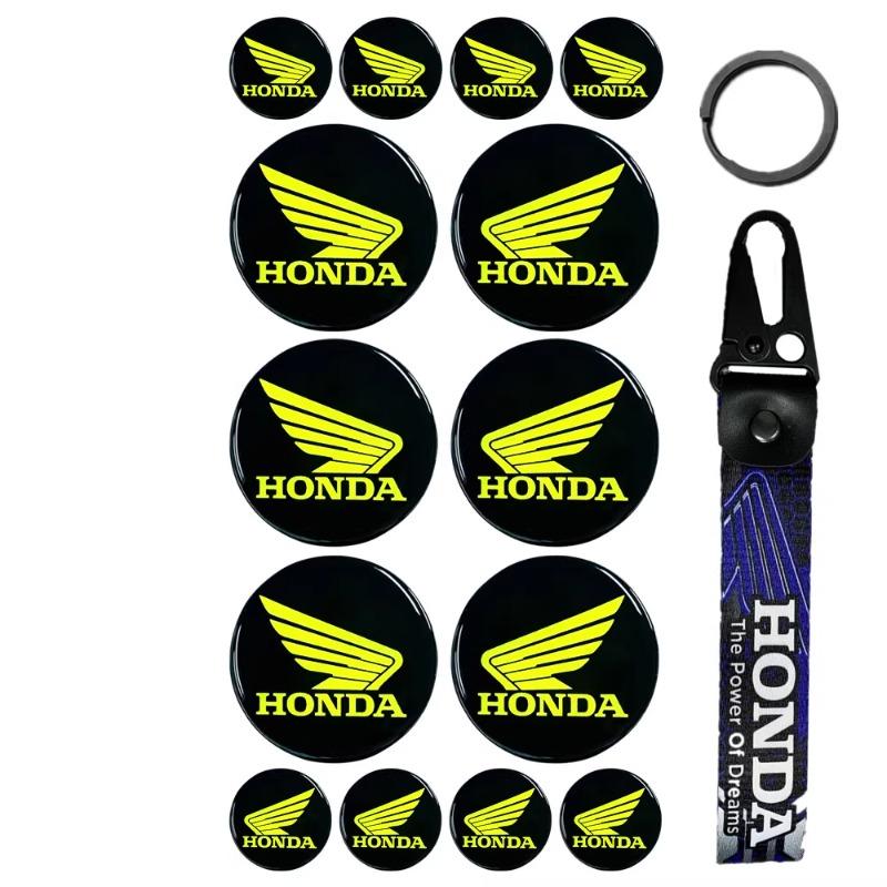 JBH4 Honda Sticker Motorcycle Parts Label Body Decoration 14 Piece Set 3D Drip Glue ProcessCBR400 CBR650R CBR1000R Pcx125