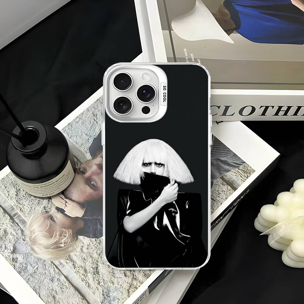 Singer L-Lady Gaga Mayhem Phone Case For IPhone 17 16 15 14 13 Pro Max Plus Matte Color Back Cover