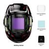 ANDELI Auto Darkening Welding Helmet with Large Viewing True Color Welding Mask 6 Arc Sensor 1/1/1/2 for Welding Cut Grind Area