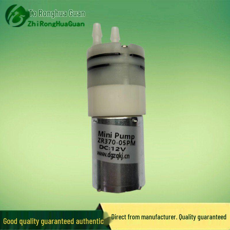 Compact Self-Priming Water and Air Pump 12V/24V, Strong Suction, High Head