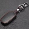 Jingyuqin 3 Buttons Remote Leather Car-Styling Car Key Cover Case For Kia Rio Sorento Cerato K3 Forte Rio5 Optima Smart Key