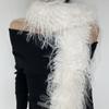 Harajuku Imitation Fur Scarf Pure Color Y2K Scarves Simple Fluffy Shawl Wrap  Girl