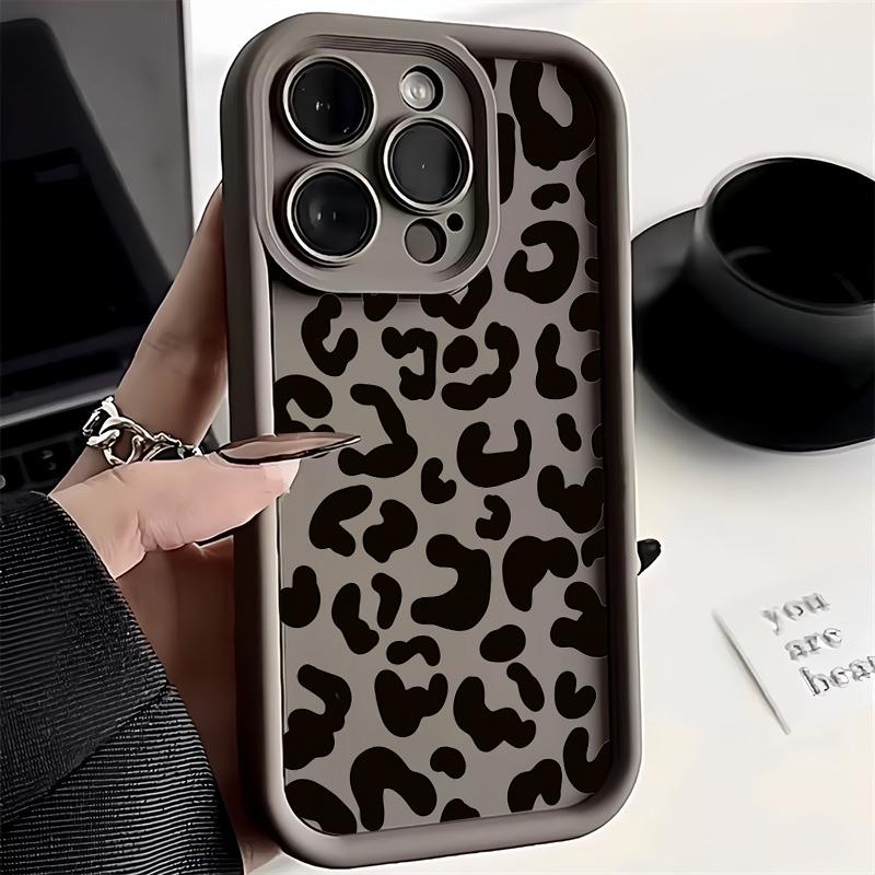 Pattern Leopard Print  Phone Case For iPhone12 14 15 16 13 11  Pro Max Mini 7 8 Plus SE2 X XR XS 13 16 15 Shockproof Soft Cover