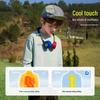 ASK JUNIOR Kids' Cooling Quick-Dry Long-Sleeve Sports T-Shirt