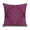 Retro Pattern Printed Cushion Pillow Cover Sofa Side Sleeping Household Products Linen Cushion Geometric Pattern