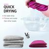 4Pcs Cooling Towels with Waterproof Bag & Carabiner for Running, Yoga, Climb