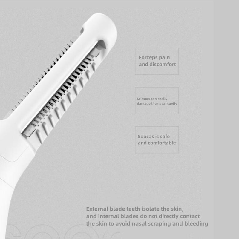 SOOCAS N1 Nose Hair Trimmer Multifunctional Trim Eyebrows Sideburn Hair Ears Hair Portable Waterproof Electric Vibrissa Shaver