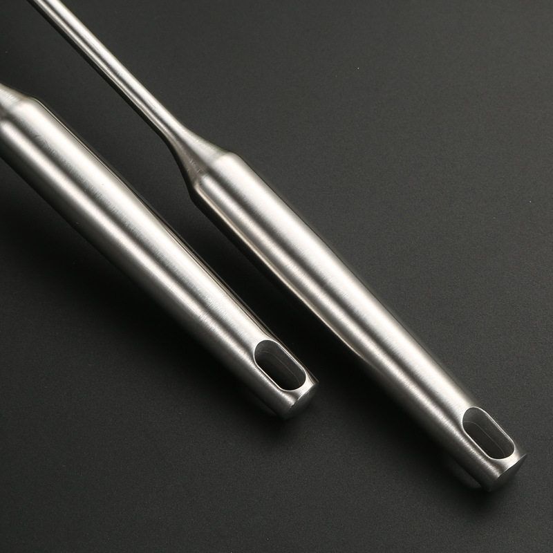 Stainless Steel Spoon with Long Handle for Home Use, Solid Cooking Spoon, Chef's Cooking Spoon, Thickened Soup Spoon, Serving Spoon