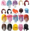 MOC City Small Particles Building Blocks Boys Girls Figures Accessories Curly Hair Beard Set Mini Bricks Toys Gifts For Kids G01