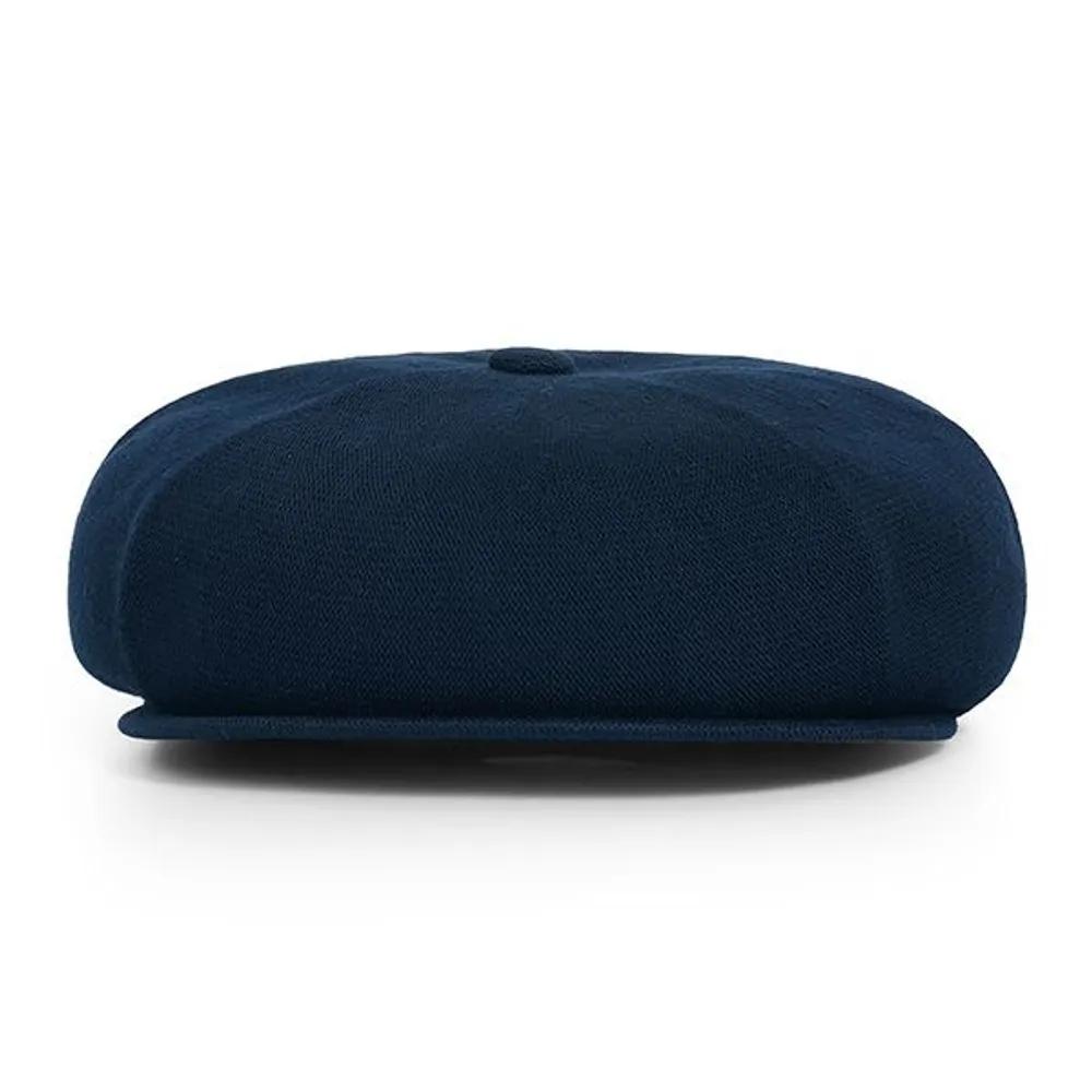 KANGOL K3217HT DK BLUE Bamboo Hawker Wool Newsboy Cap Octagonal Cap K3217HT DK BLUE (XL)