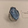 Exaggerated Irregular Blue Gray Resin Stud Earrings for Women Girls Japan and Korea Style Large Earrings Rings Jewelry Wholesale