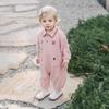 EMXEE Camellia Waffle Baby Romper Bodysuit