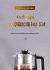 Electric Glass Tea Kettle with Steaming Function - Large Capacity for Black Tea