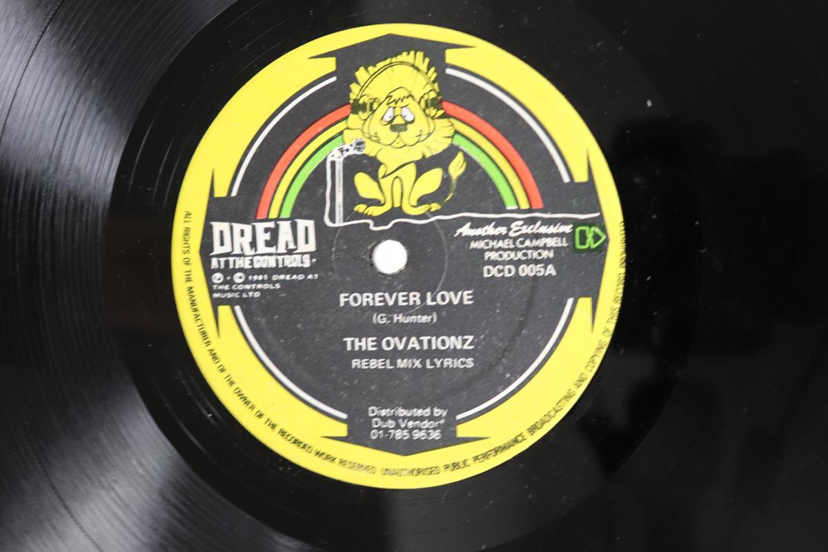 

12inch Record OVATIONZ SUNSHINE Forever Love The Girl I Love DCD005 DREAD AT THE CO 1981 UK Reggae Ska Dub Used