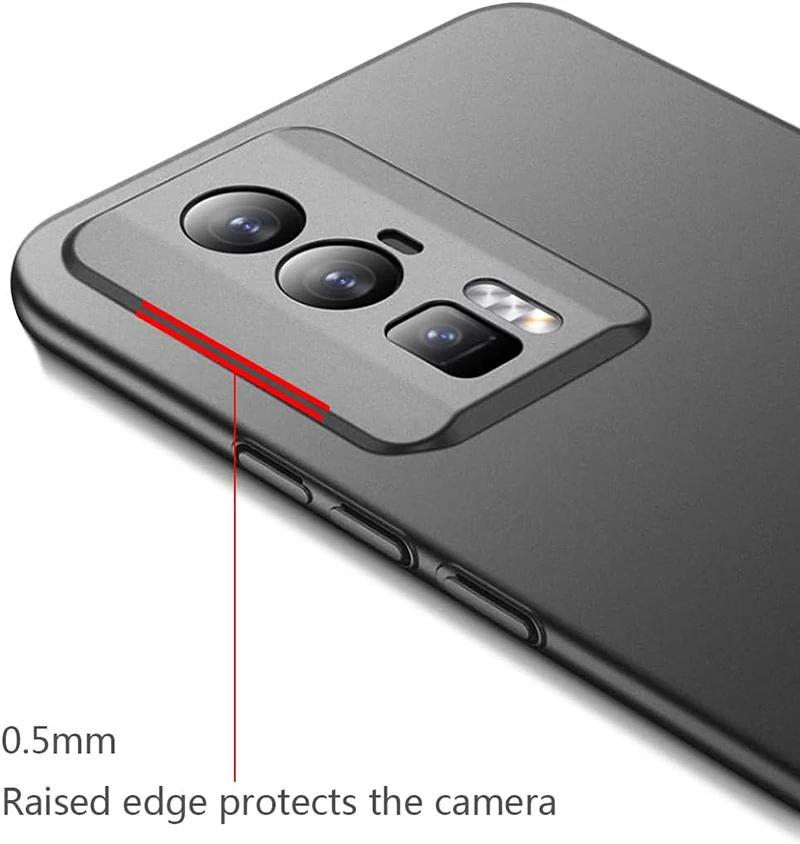 Ultra Thin Matte PC Hard Fit Case For Xiaomi Poco F5 F4 F3 X6 X5 X4 X3 GT M6 Pro 5G 4G Slim Back Cover Shockproof Shell Coque