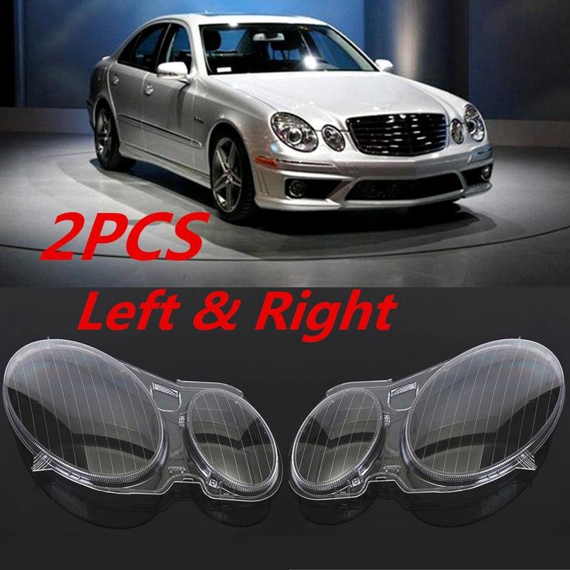 Car Headlight Lens Glass Lampshade Fog Lamp Cover Headlight Cover For Benz Mercedes W211 E240 E200 E350 E280 E300 06-08