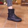 Beliebte Schneestiefel für Damen Neue Winter Damen Martin Stiefel Verdickte Baumwollschuhe für Damen Plus Samt Warm Rutschfest Kurze Stiefel für Damen