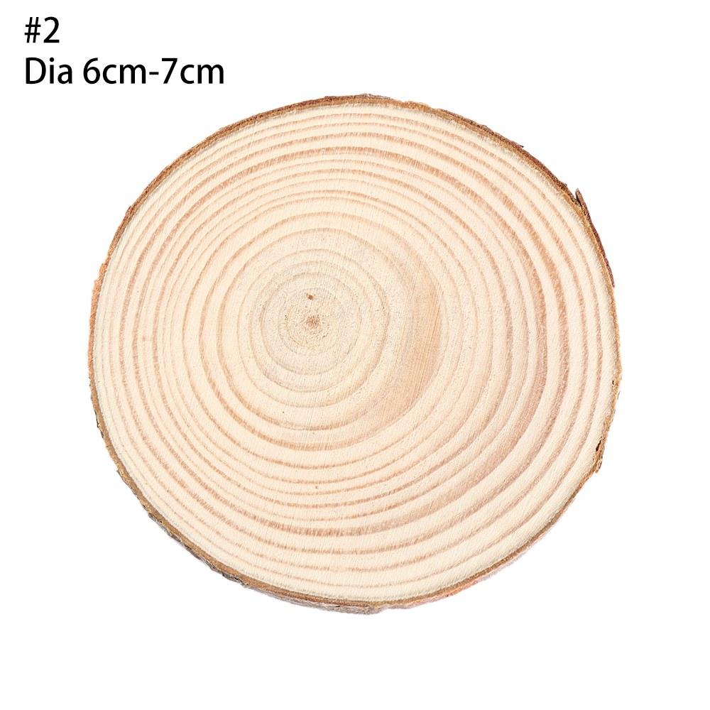 Round Tea Coffee Home Decor Natural Wooden Table Decoration Cup Pad Wood Coasters Mug Mat