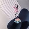 Cartoon Puppy Dog Charm Keychains Sweet Cute Pendant Car Keyring Backpack Decoration Fashion Jewelry for Women Girls