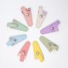 PU Leather Scissors Sleeve Scissors Protect Cover Color Lattice Scissors Sheath