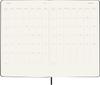 Moleskine 2026 Weekly July 18 Horizontal X Black DHB18WH3Y27 Diary, Start, Months, (Large Size) (13cm 21cm), Hardcover,
