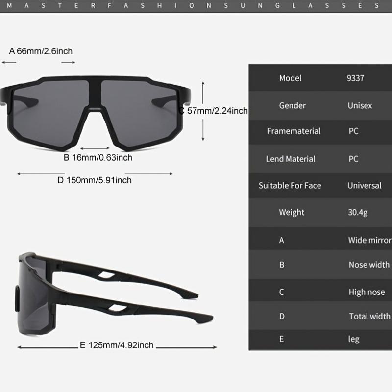 2PCS Cycling Glasses Sports Men Sunglasses Women Outdoor Mountain Riding Protection Goggles Eyewear Anti-ultraviolet Glasses