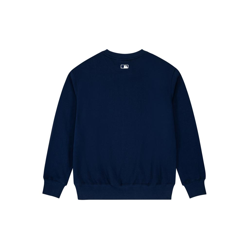 New MLB Sweatshirt Unisex Navy Blue 3AMTV0134-07NYS