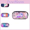 Unicorn Pencil Case Large Capacity Nylon Storage Bag For Students And Office Use
