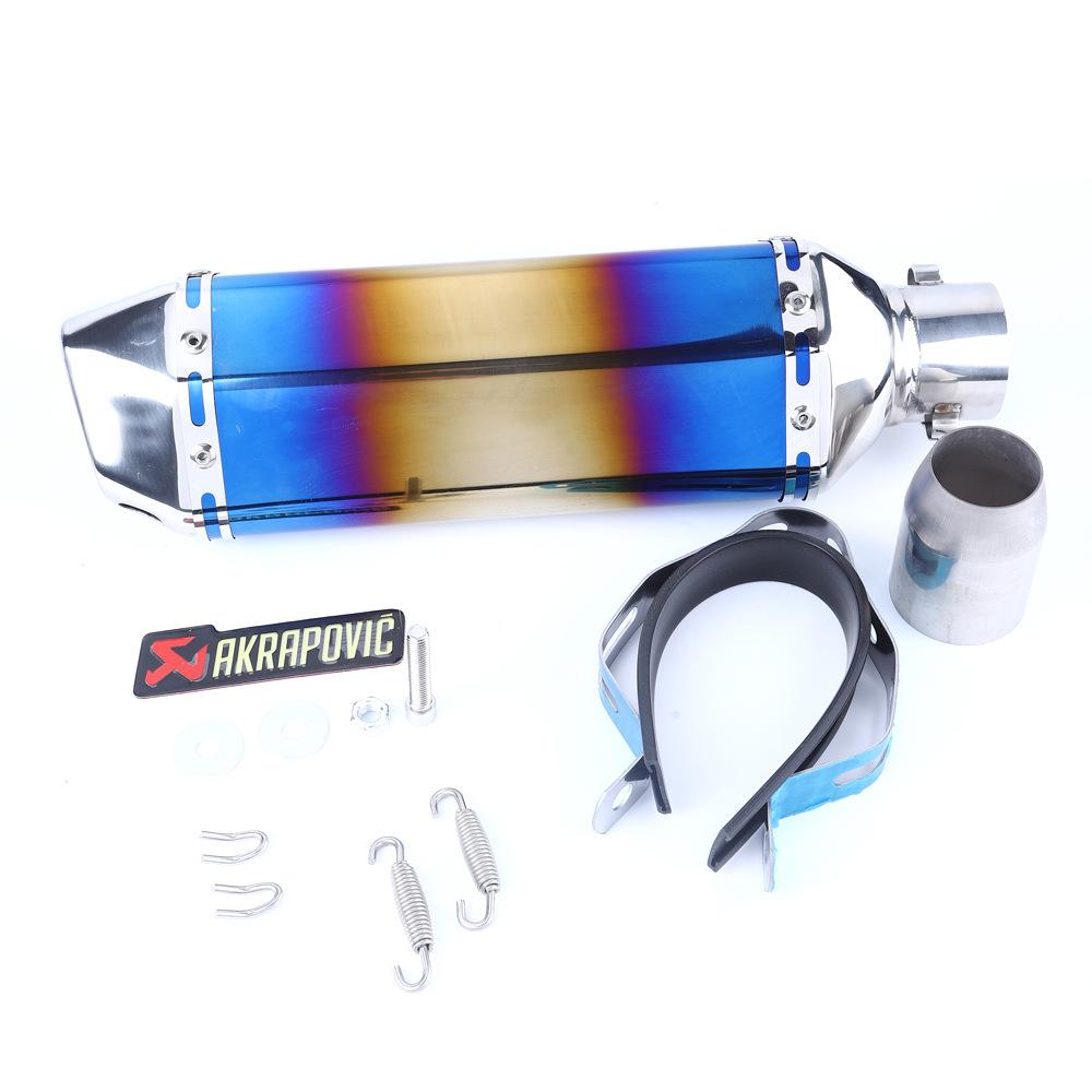 Kawasaki Fuxi Hexagonal Universal Racing Exhaust for Huanglong 600 Scorpio Motorcycle