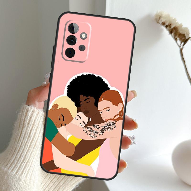 Feminist Girl Power Women Case For Samsung Galaxy A55 A15 A35 A56 A06 A16 A26 A36 A32 A52 A13 A33 A53 A14 A34 A54 A17