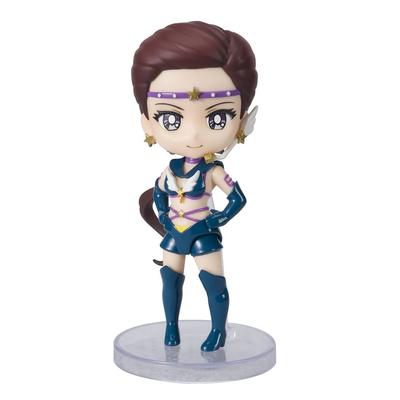 TAMASHII NATIONS Figuarts Mini Sailor Star Maker – Cosmos Edition, 90 mm, PVC/ABS, bemalte Figur, Sailor Moon Cosmos, Filmversion