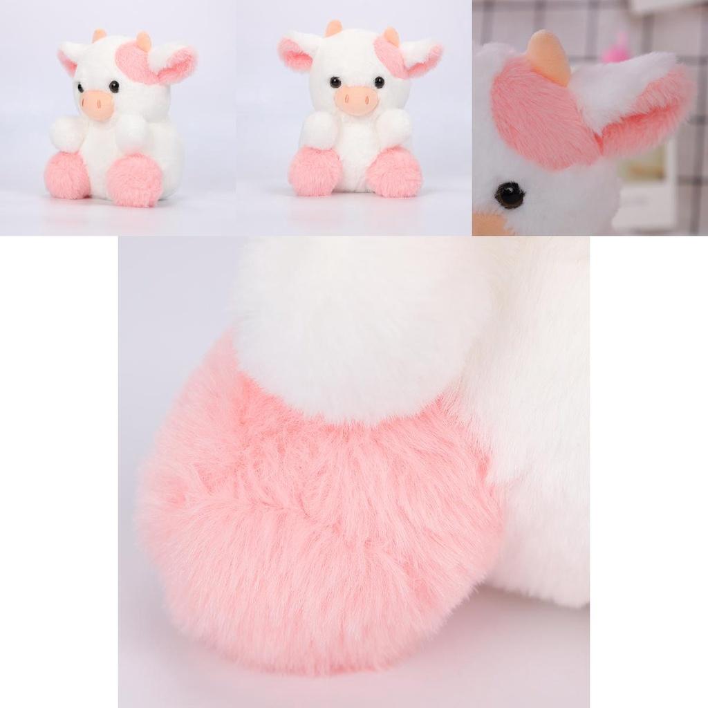 Pelúcia Vaca Morango Belle Presente Perfeito Para Amantes de Vacas!
