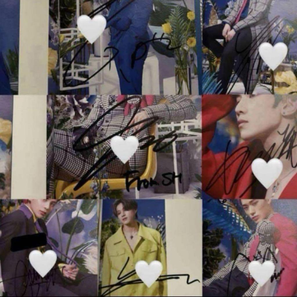 [USED] ATEEZ All Members Yonton Autographed Booklet Album