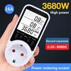 Smartests Electricity Backlits Display Energy Monitors With Large LCD Screen And Adjustable Overloads Alerts
