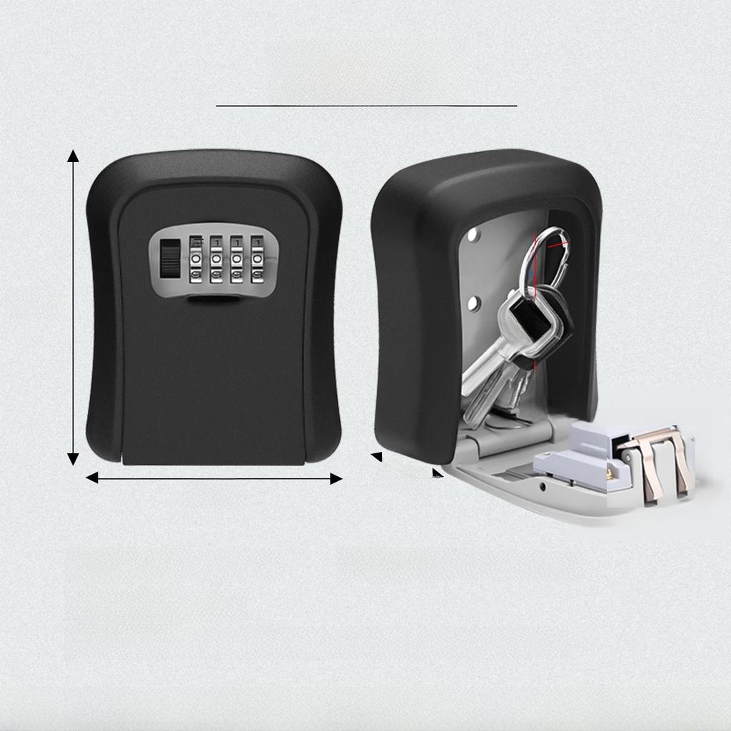 Anti-Theft Key Lock Box for Home and Office