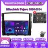 Android Car-Play Car Radio For Mitsubishi Pajero 2006-2014 Multimedia Player Head Unit Stereo GPS Navigation BT WIFI,2+64GB