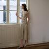 Simpeulleteulo Sr_Botanical Embroidery Skirt