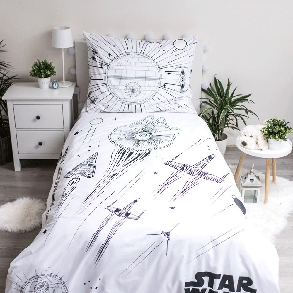 Pościel Świecąca W Ciemności 140X200 Star Wars Gwiezdne Wojny 1629 Poszewka 70X90