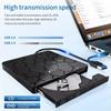 2in1 USB 3.0 Type C External Optical Drives DVD RW CD Writer Reader CD Player for PC Laptop Desktop Portable DVD Burner Recorder